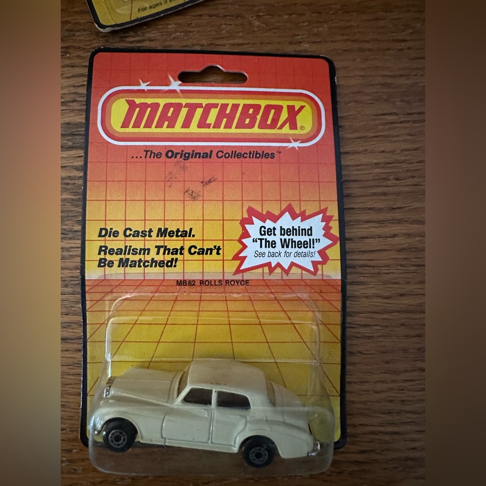 Matchbox die cast metal Rolls Royce vintage new in box